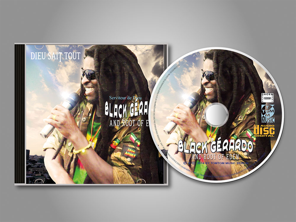 Packaging CD Boîter Cristial Black Gérardo - Pochette de Babatunde Banjoko