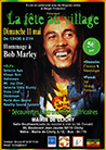 Hommage à Bob Marley campaign poster